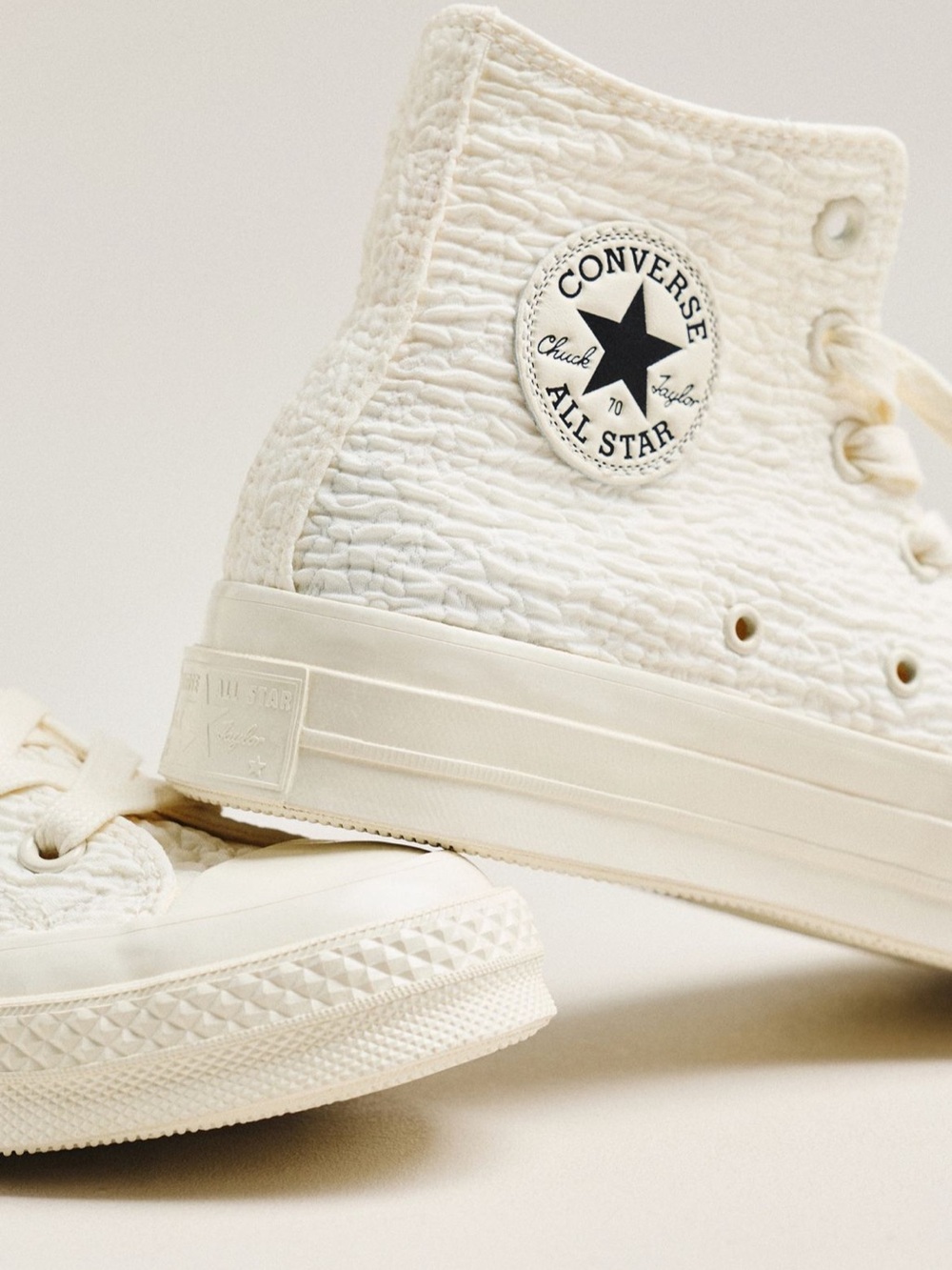Converse Textured High Tops - Picture 3 of 5